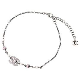Collana Chanel Coco Mark con perle sintetiche e strass