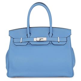Bolsa Hermes Birkin 30 em Blue Paradise - Hermès