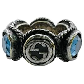 GUCCI Interlocking G Ring mit Swarovski-Kristallen - Gucci