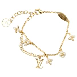 Bracciale con ciondoli in oro Louis Vuitton
