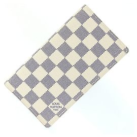 Louis Vuitton Damier Azur Agenda Poche Pocket Notebook Cover