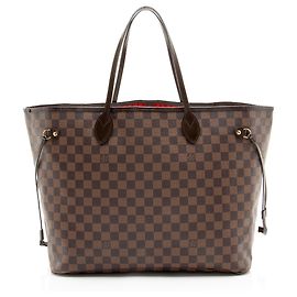 Louis Vuitton Damier Ebene Neverfull GM Tote