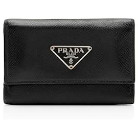 Prada Saffiano 6 Schlüsselhalter