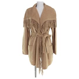 Abrigo cardigan de lana tejida Max Mara