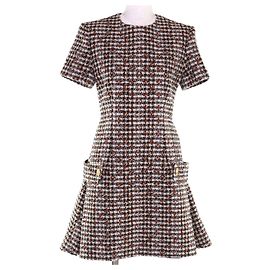 Abito Louis Vuitton in lana multicolore