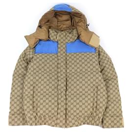 Chaqueta de plumón Gucci GG Cotton Canvas