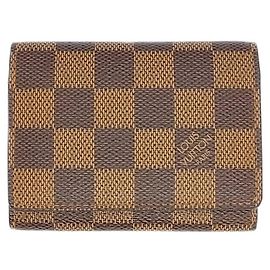 Portacarte Louis Vuitton Damier Ebene