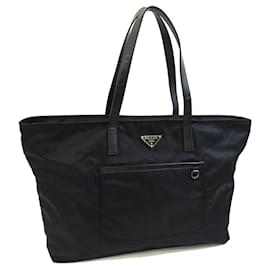 Prada Nylon Tote Bag Schwarz BR4338