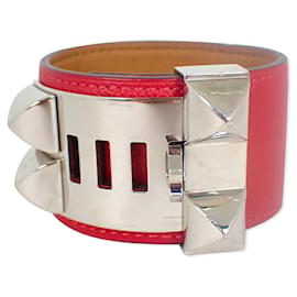HERMES Collier de Chien Leather Bangle - Hermès