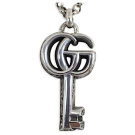 Collana con pendente GUCCI 925 Double G Key Arabesque - Gucci