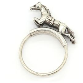 Hermes Sterling Silver Keyring - Hermès