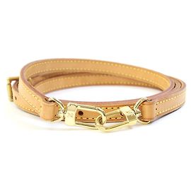 Alça de ombro em couro natural Louis Vuitton