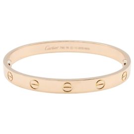 Bracciale Cartier Love in oro rosa 18K