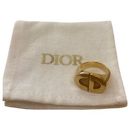 Christian Dior Vintage Feather Cocktail con Cristalli Metallo con Vetro e Smalto