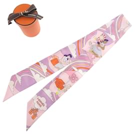 Hermès Hermes Twilly CRRRES VOLANTS Seidenschal