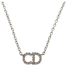 Collier Christian Dior Claire Di Lune en pierre et argent