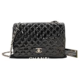 Chanel Timeless - Classic Double Flap Quilted Patent Maxi 33 x 23 x 10