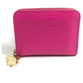 Monedero Zippy de piel Epi Louis Vuitton