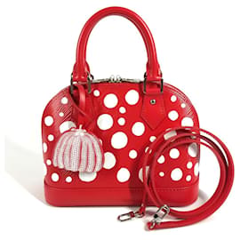 Borsa a tracolla Louis Vuitton Yayoi Kusama Epi Infinity Dot Polka Alma BB