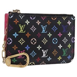 LOUIS VUITTON Monogram Multicolor Pochette Cles NM Purse M60279 LV Auth 193387
