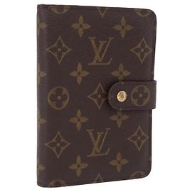 LOUIS VUITTON Monogram Porto Papie Zip Wallet M61207 LV Auth 194469A