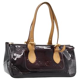 Borsa LOUIS VUITTON Monogram Vernis Rosewood Avenue Amarante M93510 Auth BA14170