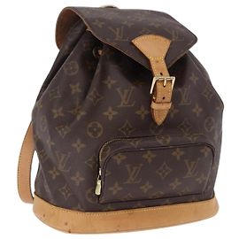 Zaino LOUIS VUITTON Monogram Montsouris MM M51136 LV Auth 195295A