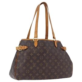 LOUIS VUITTON Monogram Batignolles Horizontal Tote Bag M51154 LV Auth 195733