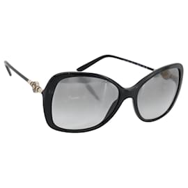 VERSACE Medusa Sonnenbrille Plastic Black Gold Tone Auth BA15022V - Versace