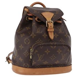 LOUIS VUITTON Monogram Montsouris PM Backpack M51137 LV Auth 195277A