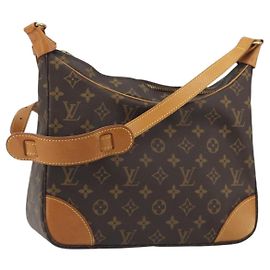 LOUIS VUITTON Monogram Boulogne 30 Shoulder Bag M51265 LV Auth 195580A