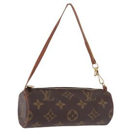 Pochette LOUIS VUITTON Monogram Papillon LV Auth 196376
