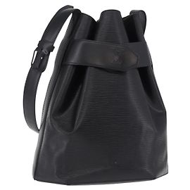 LOUIS VUITTON Epi Sac de Paul GM Shoulder Bag Black M80155 LV Auth BA14638