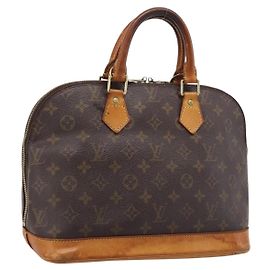 Borsa a mano LOUIS VUITTON Monogram Alma M51130 LV Auth BA14944