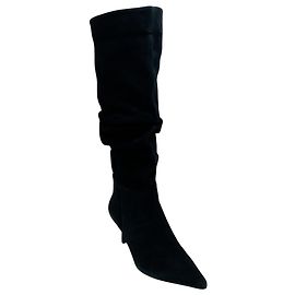 Jonathan Simkhai Stivali slouchy Jordi in camoscio nero Simkhai