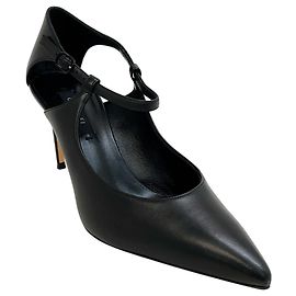 Casadei Samurai Julia Pumps aus schwarzem Leder