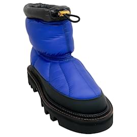 Stivaletti Micro Puffer Sacai Cobalt Blue