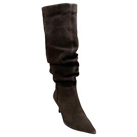 Jonathan Simkhai Stivaletti slouchy Jordi in camoscio marrone Simkhai