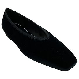 Totême Ballerine in velluto nero Toteme