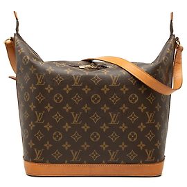 Borsa a tracolla Louis Vuitton Monogram Amfar Three Marrone