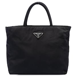 Borsa a mano Prada Tessuto nera