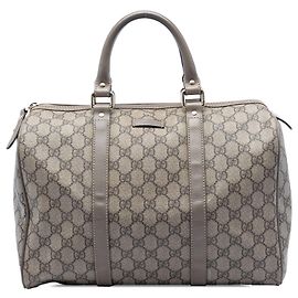 Borsa Boston Gucci Joy Medium GG Supreme Beige