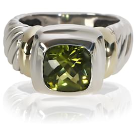David Yurman Noblesse Ring aus Sterlingsilber und Peridot