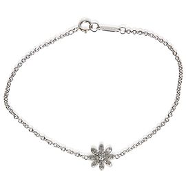 Bracciale Daisy in oro bianco e diamanti Tiffany & Co.