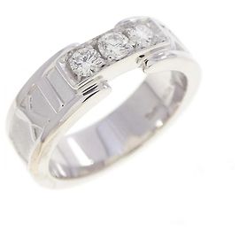 Tiffany & Co Tiffany Atlas Band Ring aus 18K Weißgold