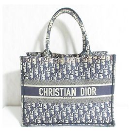 Bolso de mano Christian Dior Oblique Book Tote