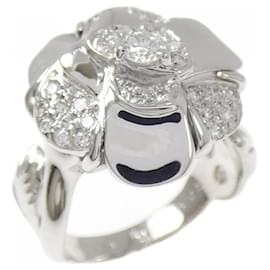 Chanel Camellia Ring aus 18K Weißgold und Diamant