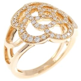 Chanel Camellia Ring aus 18K Roségold und Diamant