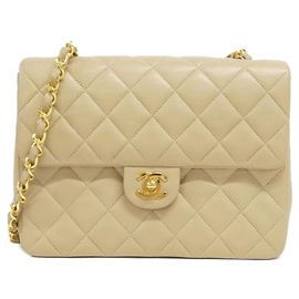 Bolsa de Ombro Chanel 01163 Dark Beige