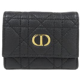 Christian Dior Calo Veronia Tri-Fold Geldbörse